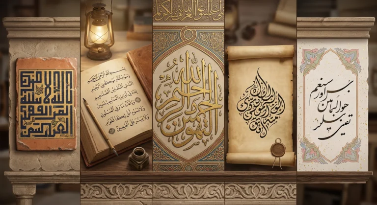 Different Arabic Calligraphy Styles And Their Uses