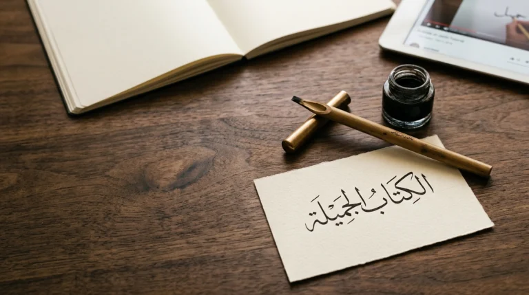 How To Learn Arabic Calligraphy Online? Guide For Beginners